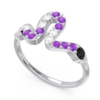 Modern Pave Nada Ring