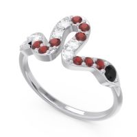 Modern Pave Nada Ring