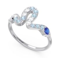 Modern Pave Nada Ring
