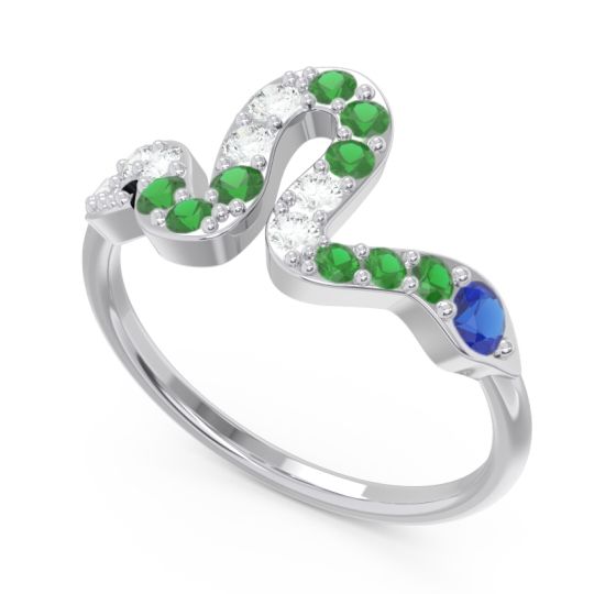 Modern Pave Nada Ring