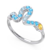 Modern Pave Nada Ring