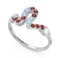 Modern Pave Nada Ring