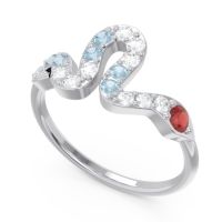 Modern Pave Nada Ring