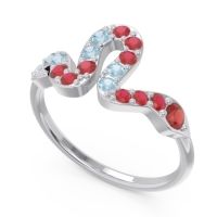 Modern Pave Nada Ring