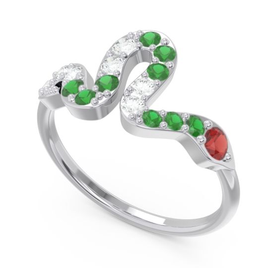 Modern Pave Nada Ring