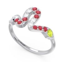 Modern Pave Nada Ring