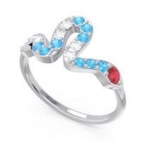 Modern Pave Nada Ring