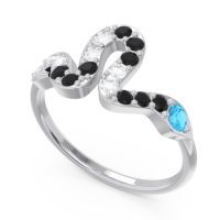 Modern Pave Nada Ring