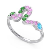 Modern Pave Nada Ring