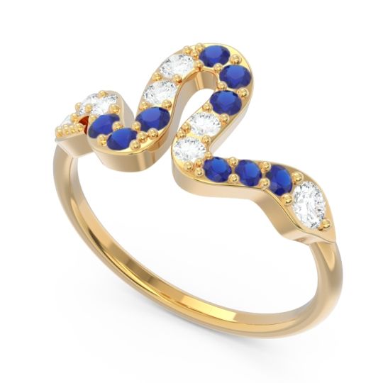 Modern Pave Nada Ring