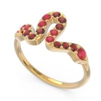 Modern Pave Nada Ring