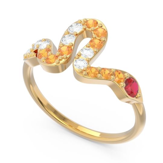 Modern Pave Nada Ring