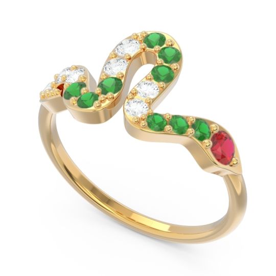 Modern Pave Nada Ring