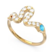 Modern Pave Nada Ring