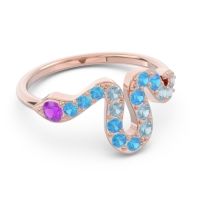 Modern Pave Nada Ring