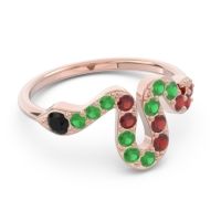 Modern Pave Nada Ring