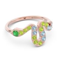 Modern Pave Nada Ring