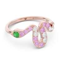 Modern Pave Nada Ring