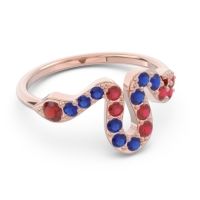 Modern Pave Nada Ring