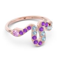 Modern Pave Nada Ring