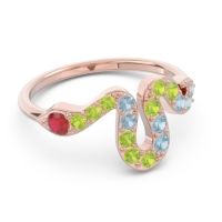 Modern Pave Nada Ring