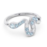 Modern Pave Nada Ring