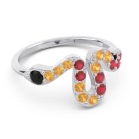 Modern Pave Nada Ring