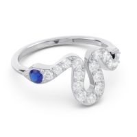 Modern Pave Nada Ring