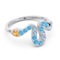 Modern Pave Nada Ring