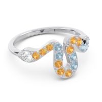 Modern Pave Nada Ring