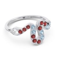 Modern Pave Nada Ring