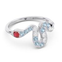 Modern Pave Nada Ring