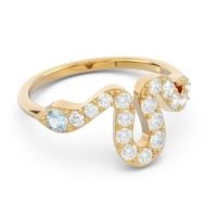 Modern Pave Nada Ring