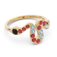 Modern Pave Nada Ring