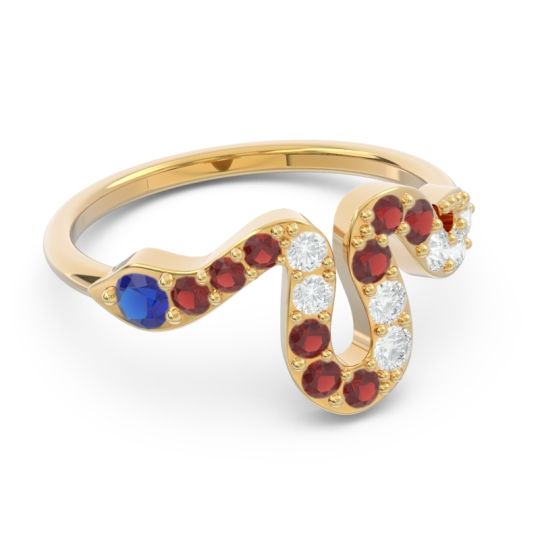 Modern Pave Nada Ring