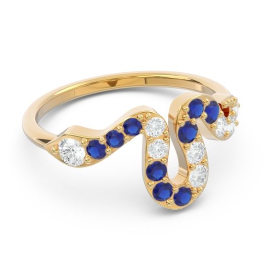 Modern Pave Nada Ring