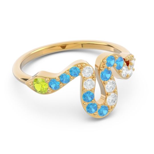 Modern Pave Nada Ring