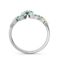 Modern Pave Nada Ring