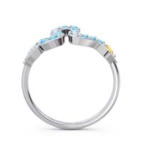 Modern Pave Nada Ring