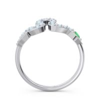 Modern Pave Nada Ring