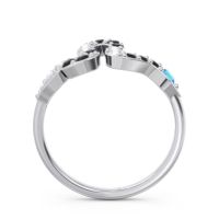 Modern Pave Nada Ring