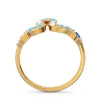 Modern Pave Nada Ring