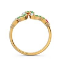 Modern Pave Nada Ring