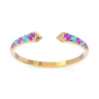 Petite Modern Open Grasa Ring