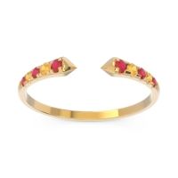 Petite Modern Open Grasa Ring