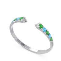 Petite Modern Open Grasa Ring