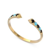 Petite Modern Open Grasa Ring