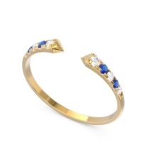 Petite Modern Open Grasa Ring