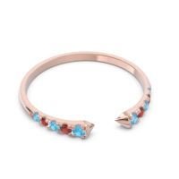 Petite Modern Open Grasa Ring