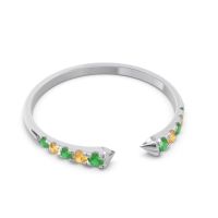 Petite Modern Open Grasa Ring